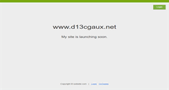 Desktop Screenshot of d13cgaux.net